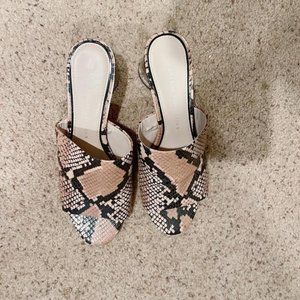 Zara Open toed shoes